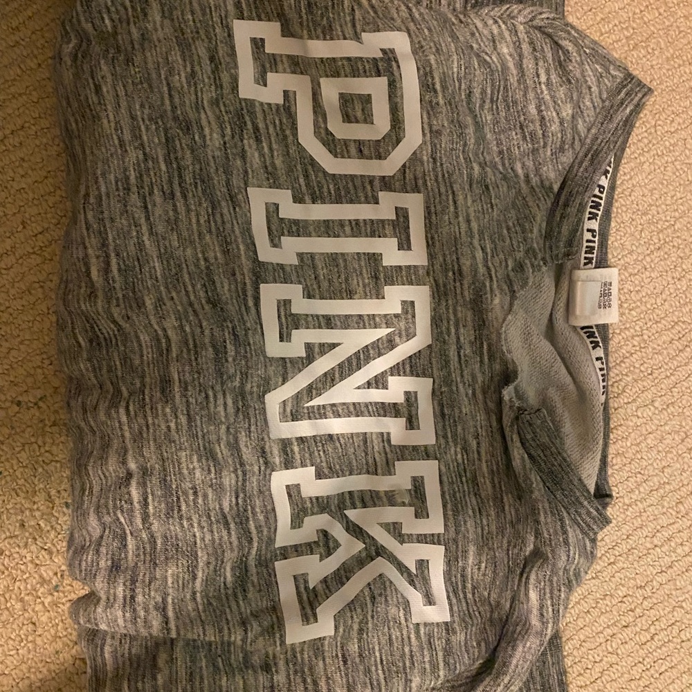 PINK SIZE LARGE SWEATSHIRT